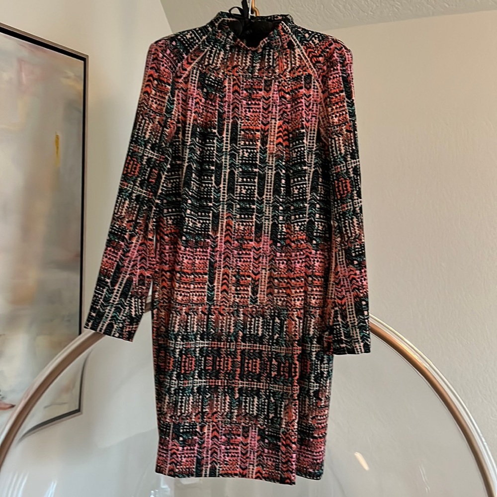 Nanette Lepore Mock Neck Dress